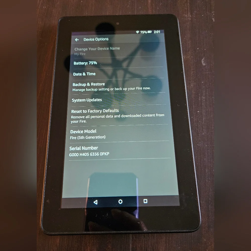 Amazon Fire Tablet